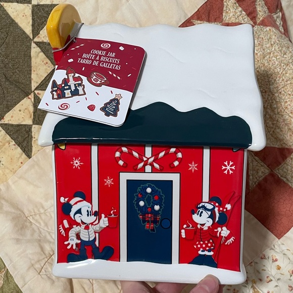 Mickey Mouse and Friends Holiday Cookie Jar - Picture 3 of 12